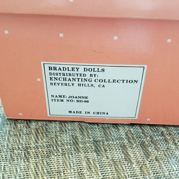 Bradley's Collectible Dolls Other Bradleys Collectible Doll Joanne